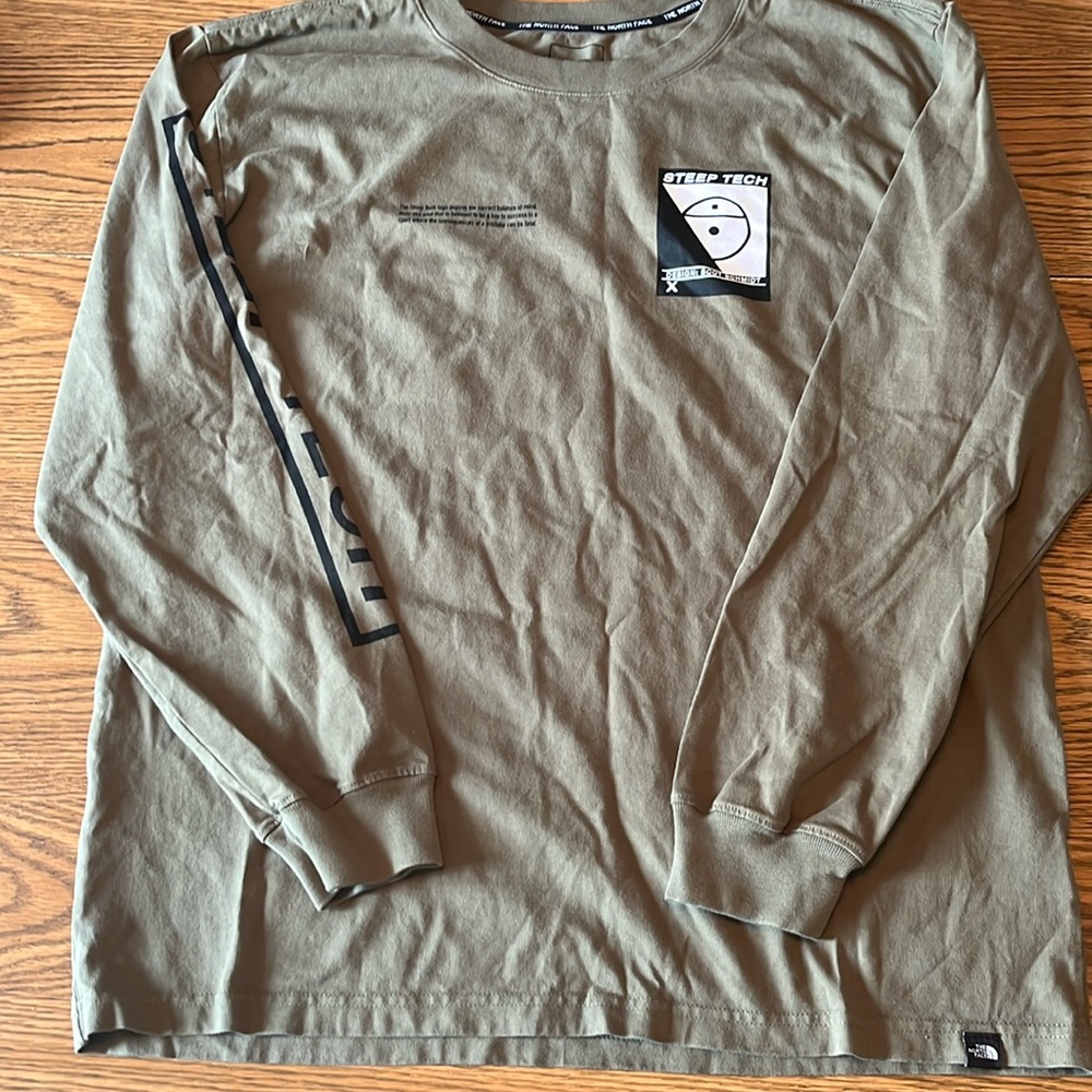 The North Face steep tech LS t Shirt